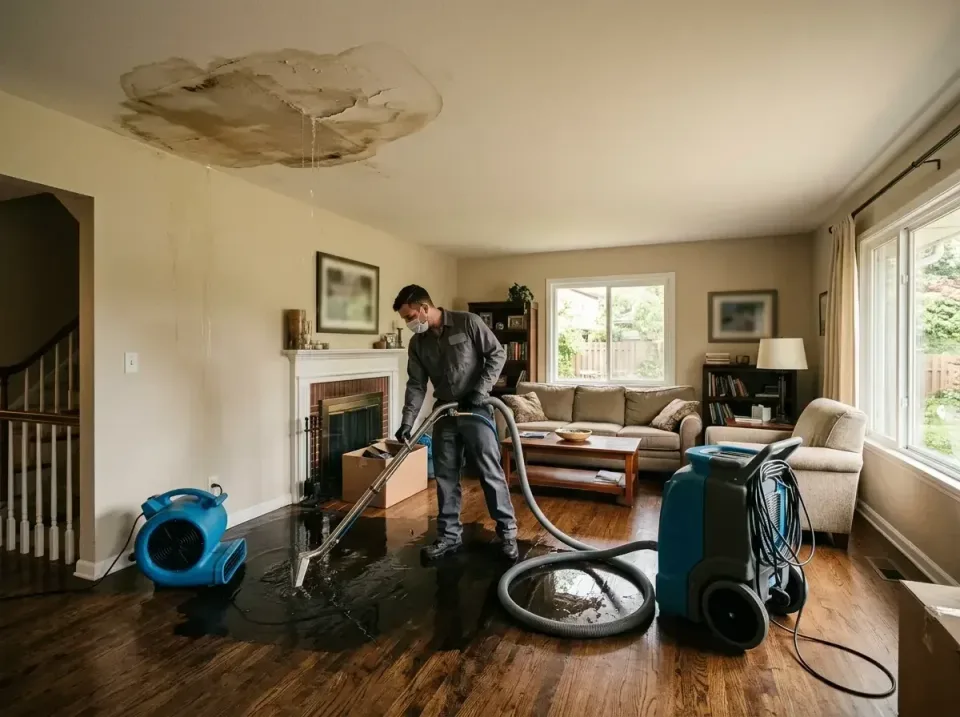 attic-pipe-burst-ceiling-drip-008 — frequently asked questions, Water Damage Restoration & Carpet Care in Poinciana, FL